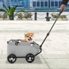 Passeggino per Cani Grigio