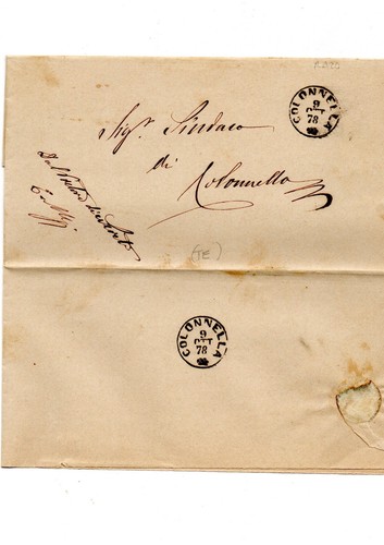 Colonnella 1878 piego - colonnella,