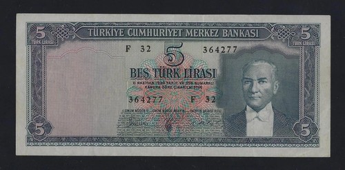 Turchia lire 1961 - 5,