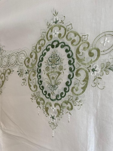 Linen tablecloth organza - linen,