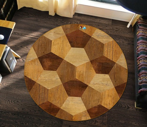 Tappeto gioco marrone - 3d,