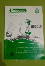 Subbuteo vintage Libretto