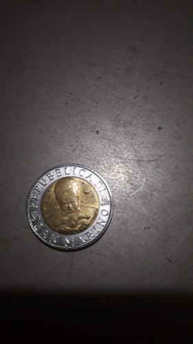 500 lire bimetallica - lire,