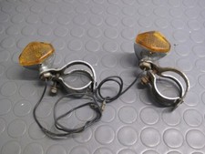 FRECCE VINTAGE UNIVERSALI PICCOLE MOTO SMALL TURN LIGHTS MOTORCYCLE #18