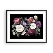 Poster 50x40cm Fiori Bouquet
