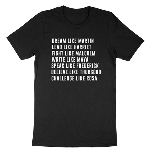 Maglietta unisex black history - maglietta,