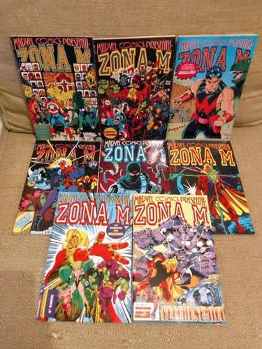 Marvel comics presenta zona - comics, presenta: