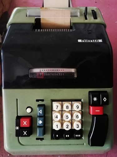 Calcolatrice vintage olivetti - calcolatrice,