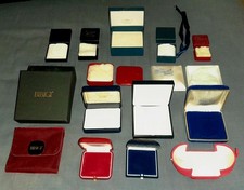 STOCK confezioni scatole antiche per gioielli box vintage Made in ITALY oro set