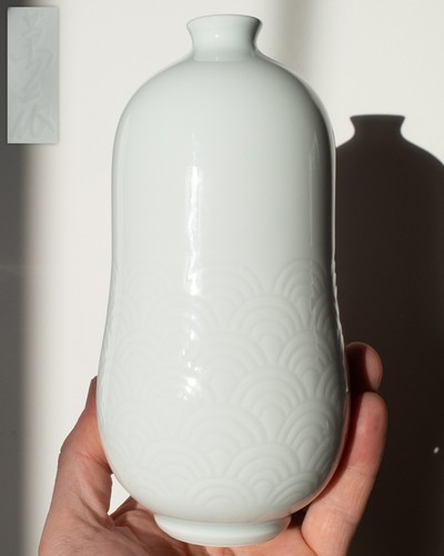 Vaso bottiglia sake porcellana
