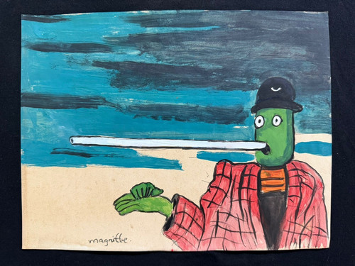 Rene magritte quadro disegno - magritte,