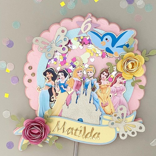 Cake topper disney princess - topper,