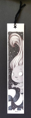 Segnalibro mermaid black - segnalibro,