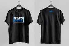 T-SHIRT ANEMA E CORE STADIO NAPOLI 2025 NERA COTONE 100% CURVA A/B