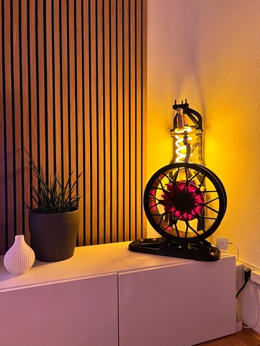 Lampada ammortizzatore telaio