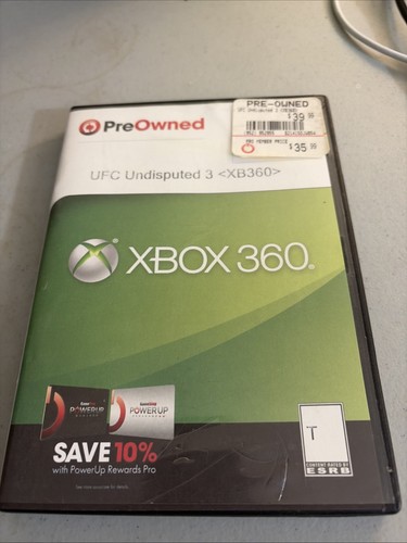 Ufc undisputed xbox 360 - undisputed,