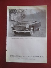 LANCIA APPIA CABRIOLET VIGNALE  Pubblicita' ADVERTISING originale 1957