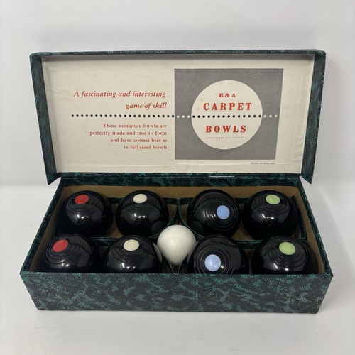 Set palline bocce vintage - bocce,