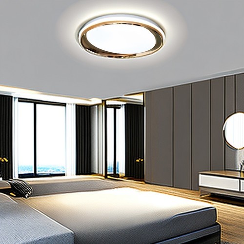 Plafoniera soffitto led oro - plafoniera,