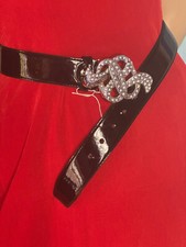 Cintura Just Cavalli nera