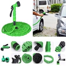 TUBO POMPA ACQUA 30 METRI + PISTOLA INNAFFIARE ESTENSIBILE GIARDINO MAGIC HOUSE