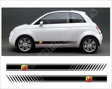 Fiat 500 Stripes Abarth Racing