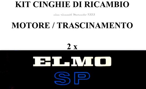 Kit cinghie ricambio 2 - kit,