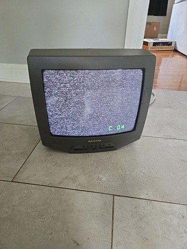 Sanyo crt vhf uhf - tv, vhf/uhf