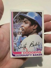 1982 Topps #375 Dusty Baker