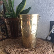 Vaso/piantana vintage alto in