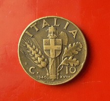 10 CENTESIMI 1940 ERRORE -