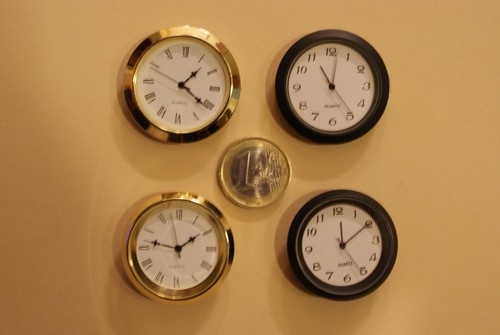 Orologio metallo incasso - orologio, da