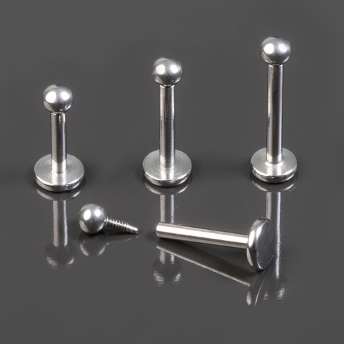 Set labret piercing labbra - 4,