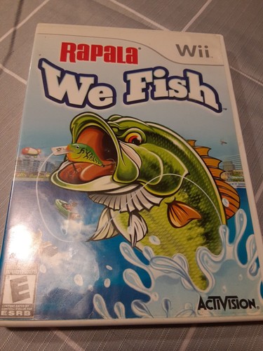 Rapala fish nintendo wii - we,