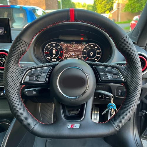 Coprivolante pelle nera - coprivolante,