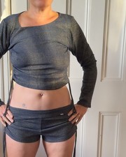 Top e pantaloncini sexy Wicked