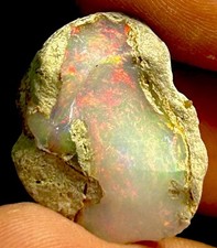 Opale nero grezzo di alta