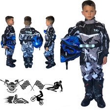Tuta Motocross Bambino Fuori