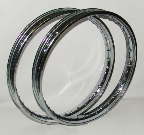 Coppia cerchi acciaio steel - acciaio,