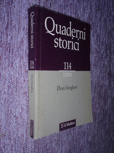 Quaderni storici 114 2003 - storici,