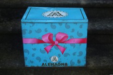 scatola alemagna latta metallo natale vintage arredamento pubblicitaria