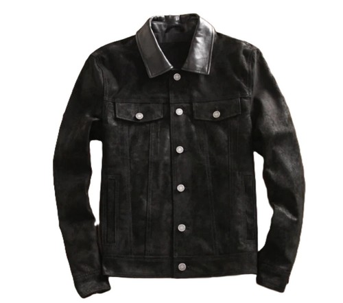 Giacca camionista nera uomo - camionista, da