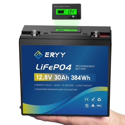 Eryy batteria lifepo4 12v 30ah - eryy,