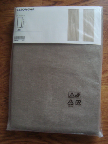 Coppia tende ikea - coppia, lino