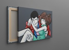 Quadro lupin iii e margot - ,