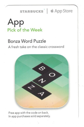 Bonza word puzzle - bonza,