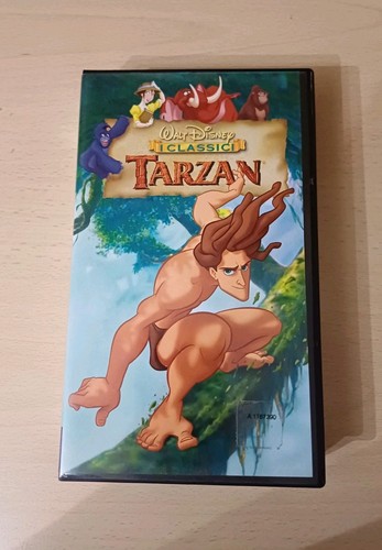 Vhs tarzan disney - vhs,