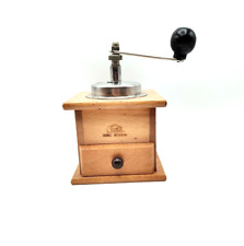 ANTICO MACININO MACINA CAFFÈ CAFFE IN LEGNO macinacaffè VINTAGE FUNZIONANTE