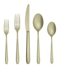 Sambonet Hannah Antico Champagne 5-Piece Place Setting New