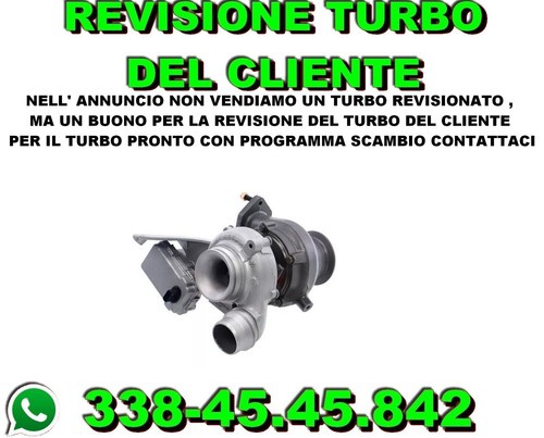 Turbina turbocompressore rhv4 - turbocompressore,